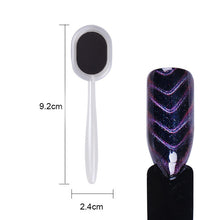 Load image into Gallery viewer, Strong Magnetic Stick Nail Tools for Magnetic Gel Nail Polish Need UV Lamp Magnet Pen Magic 3D Effect Magnetic Board 21 Styles