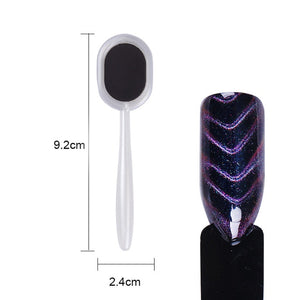 Strong Magnetic Stick Nail Tools for Magnetic Gel Nail Polish Need UV Lamp Magnet Pen Magic 3D Effect Magnetic Board 21 Styles