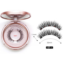 Load image into Gallery viewer, Magnetic Eyeliner Eyelashes Set Natural Thick Handmade No Glue Prevent Allergy Magnetic Fake Eyelashes With Eyelashes Applicator