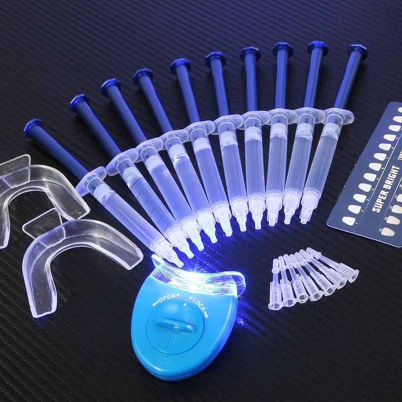 poseida Teeth Whitening 44% Peroxide Dental Bleaching System Oral Gel Kits White Tooth Dental Smile Products 4/6/10Pcs