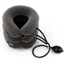 Load image into Gallery viewer, US Stock3 Layer Inflatable Air Cervical Neck Traction Device Soft Neck Collar for Pain Relief Neck Stretcher Pain Releave