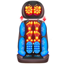 Load image into Gallery viewer, Electric full body massage chair neck back waist massage cushion heat &amp; vibrate massage pad as a gift for wife parents LEK-918L